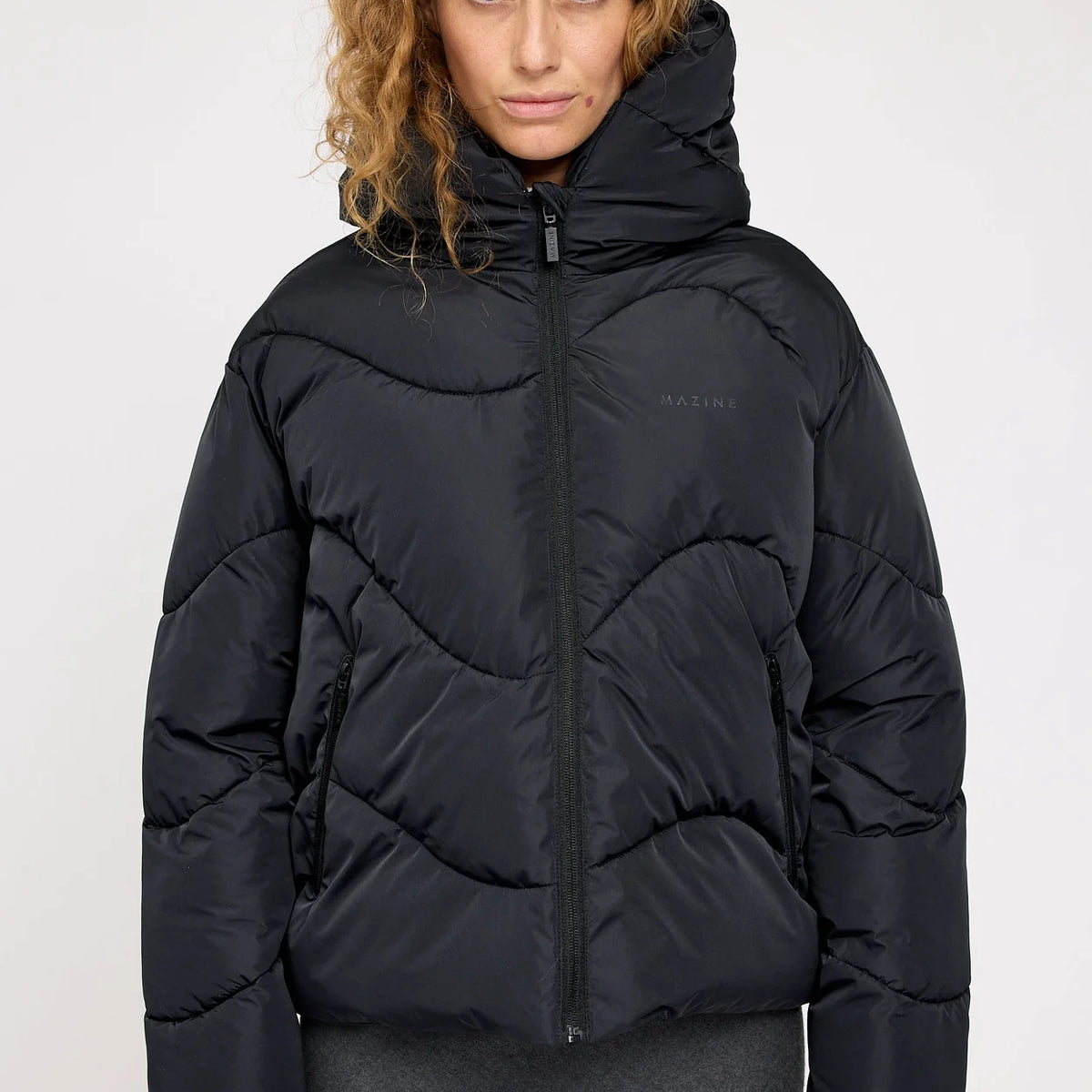 Spannende Mazine Winterjacke Damen Ebenbild