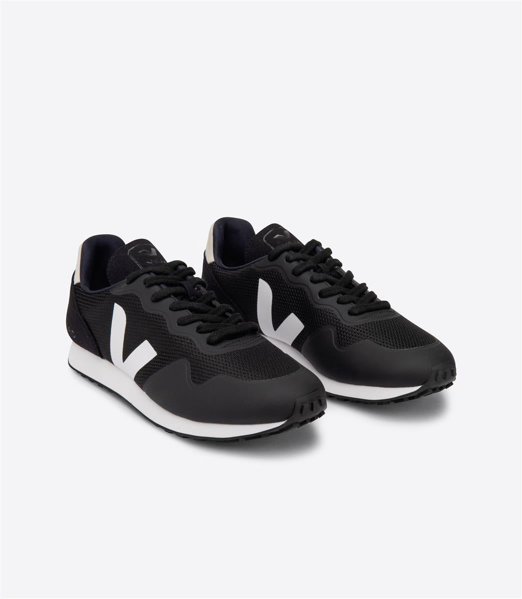 Black and white veja trainers online